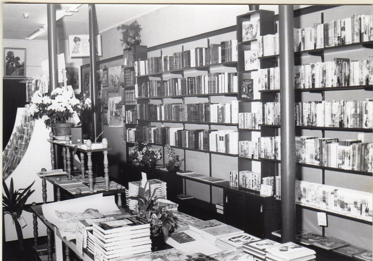 Eerste winkel Brouwerstraat Eerste winkel Brouwerstraat