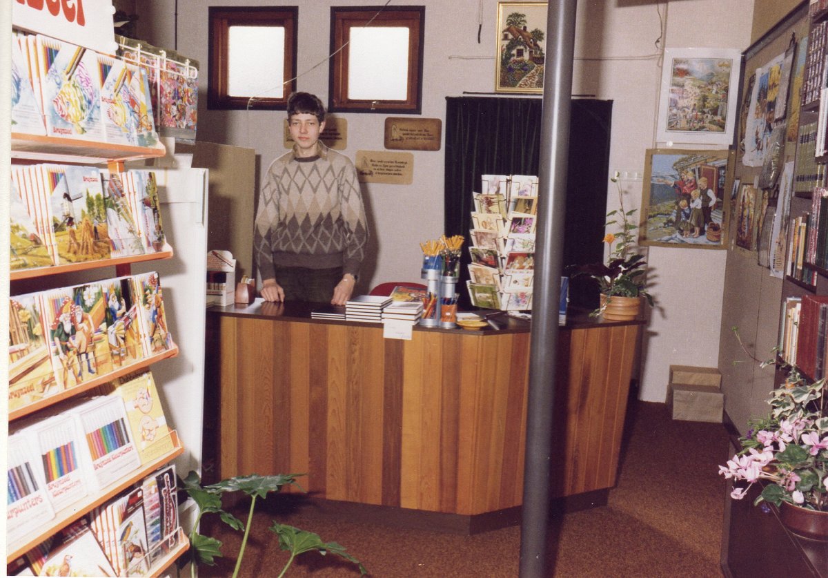 Eerste winkel Brouwerstraat Eerste winkel Brouwerstraat